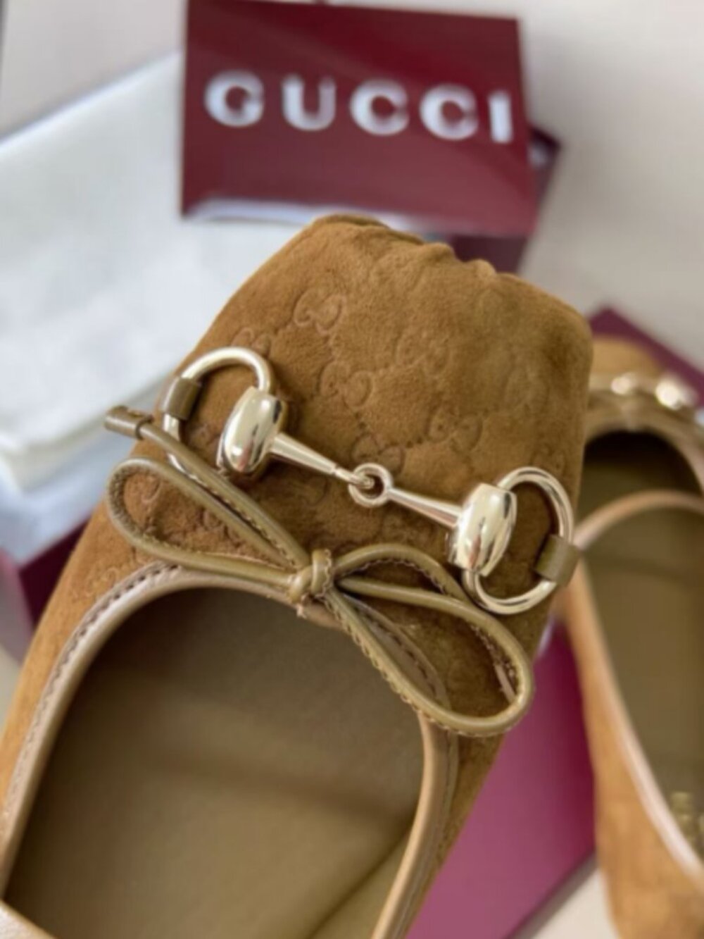 Gucci GG Monogram Mary Janes - Picture 4 of 8
